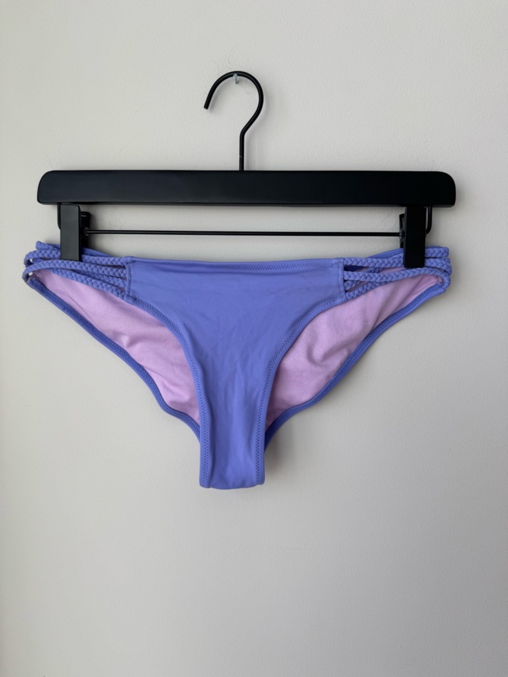Victoria's Secret Lavender Bikini Bottoms with braided detail